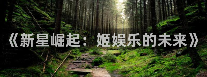 mg不朽情缘：《新星崛起：姬娱乐的未来》